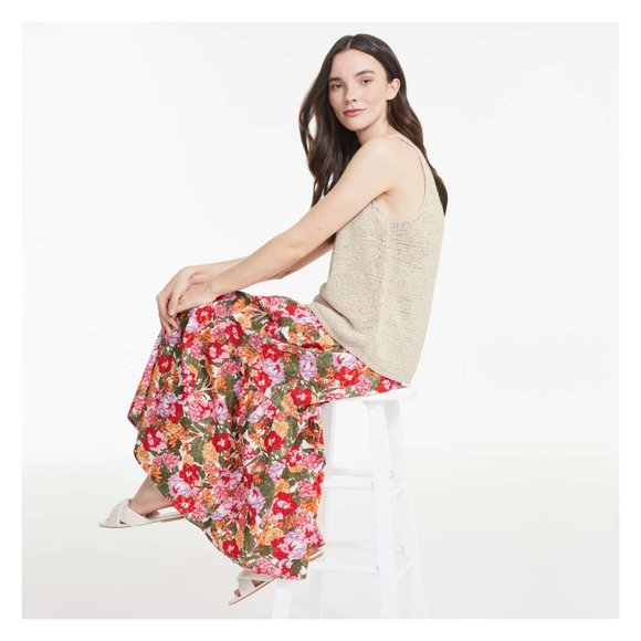 Joe Fresh - Knit Tank with Front & Back V-Neck - Picture 2 of 2